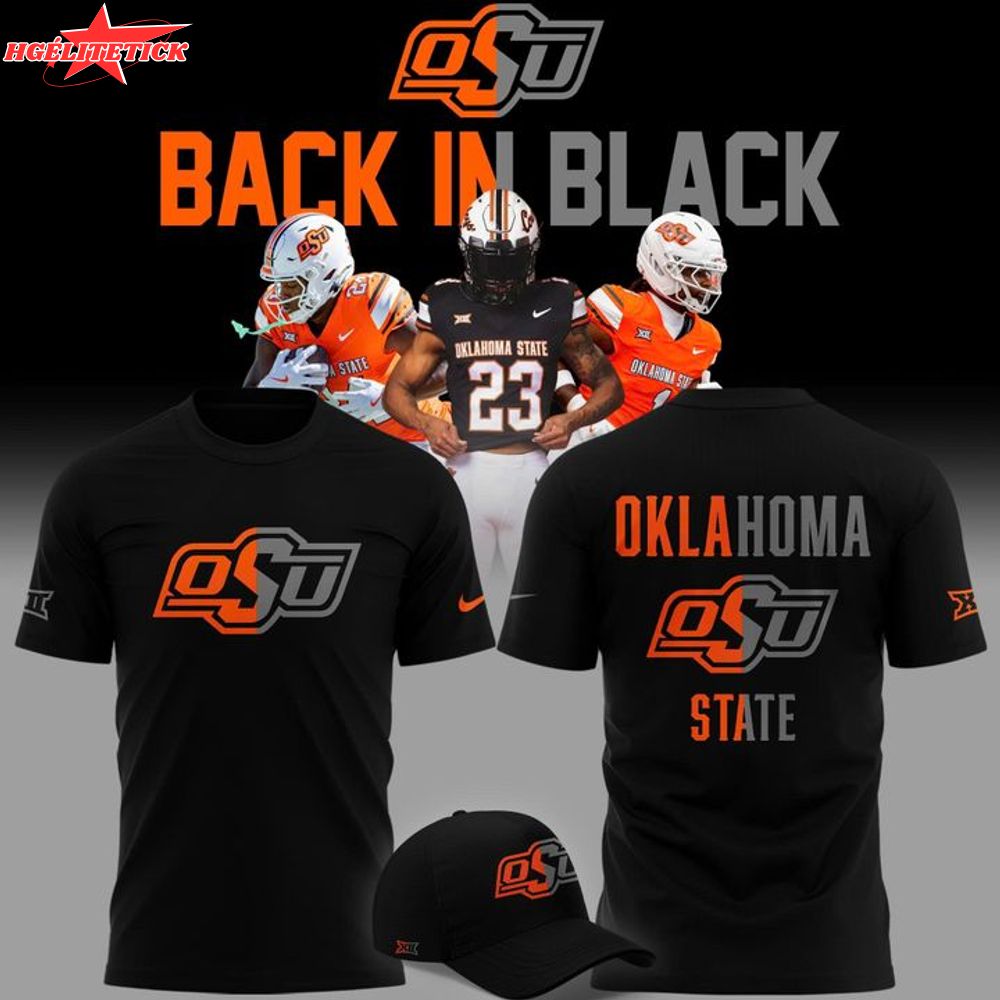 2025 limited edition t-shirt OSU Cowboy Football "Back In Black" 2025 limited edition t-shirt OSU Cowboy Football "Back In Black"