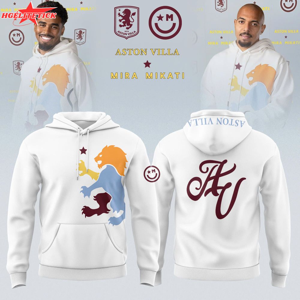 Aston Villa x Mira Mikati Limited Edition Hoodie Aston Villa x Mira Mikati Limited Edition Hoodie