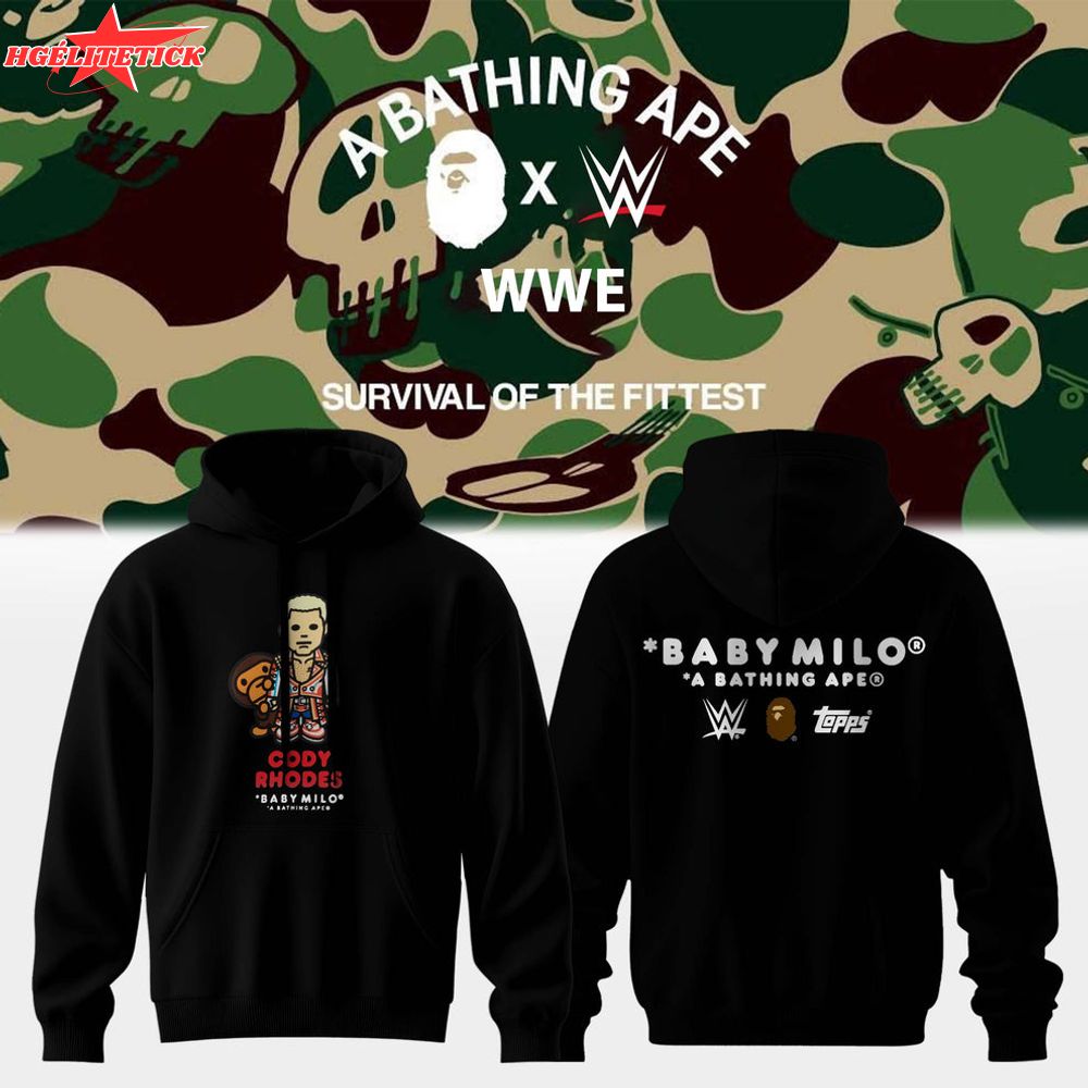 BAPE® x WWE The Fittest Hoodie V2 BAPE® x WWE The Fittest Hoodie V2