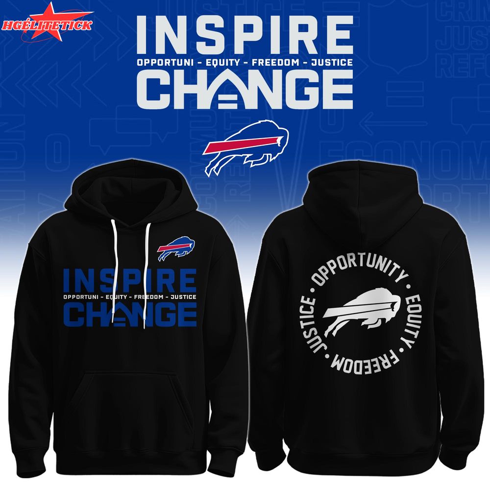 BUF Bills Special Inspire Change Limited Edition Hoodie BUF Bills Special Inspire Change Limited Edition Hoodie