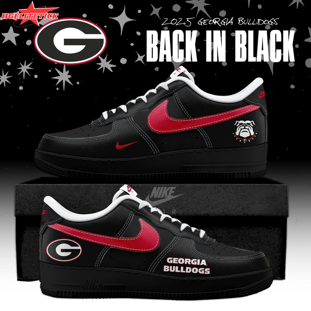 Back In Black Georgia Bulldogs 2025 AF1 Special Edition Back In Black Georgia Bulldogs 2025 AF1 Special Edition
