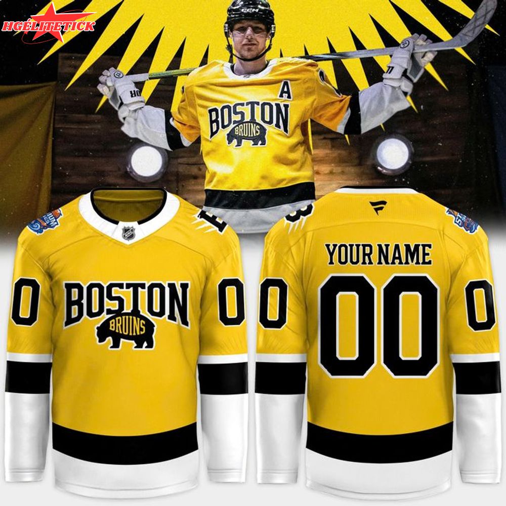 Bruins 2026 Stadium Series Fanatics Premium Jersey (Custom) Bruins 2026 Stadium Series Fanatics Premium Jersey (Custom)