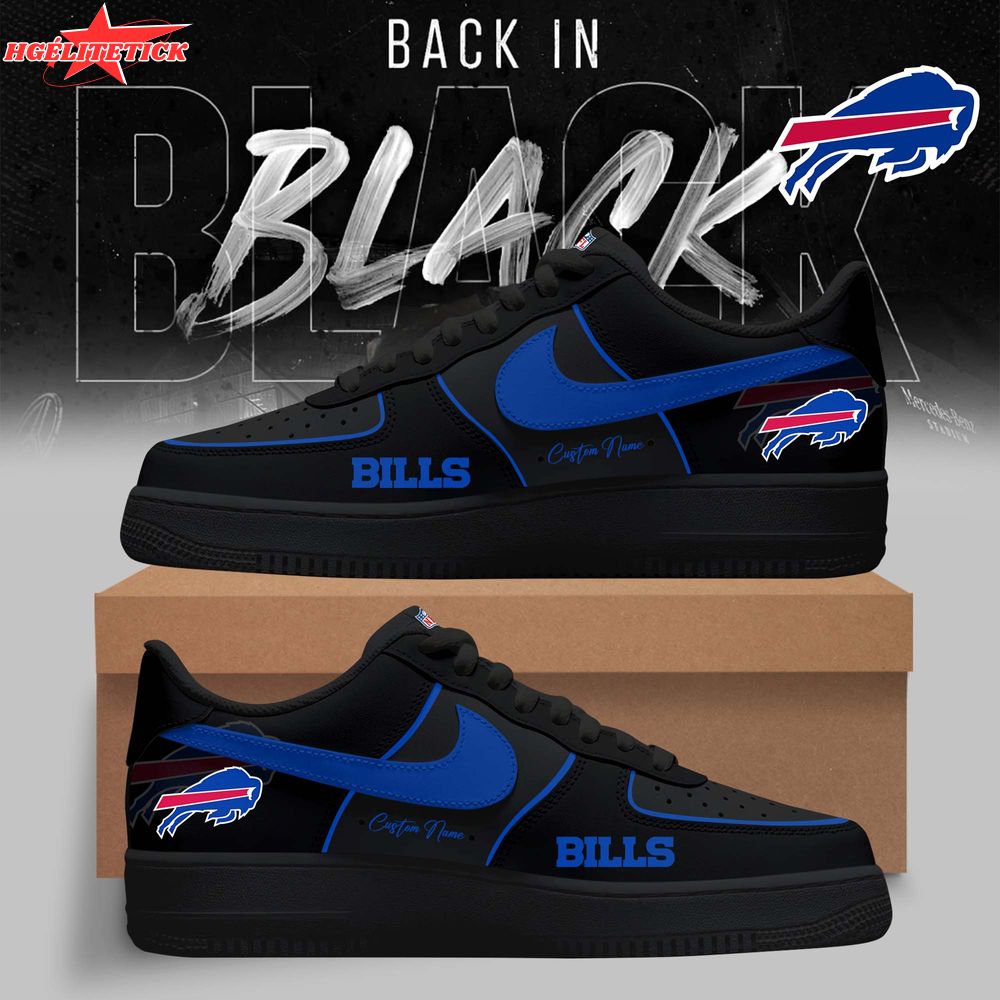 Buffalo Bills – 2025 Back In Black Limited Edition AF1 Buffalo Bills – 2025 Back In Black Limited Edition AF1