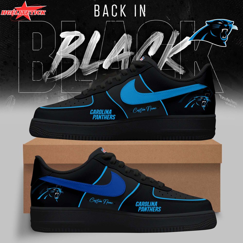 Carolina Panthers – 2025 Back In Black Limited Edition AF1 Carolina Panthers – 2025 Back In Black Limited Edition AF1