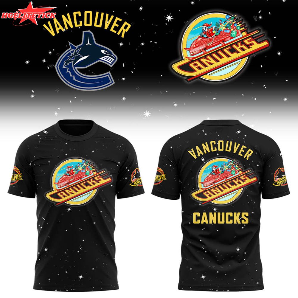 Christmas Game Limited Edition Canucks Tshirt Christmas Game Limited Edition Canucks Tshirt