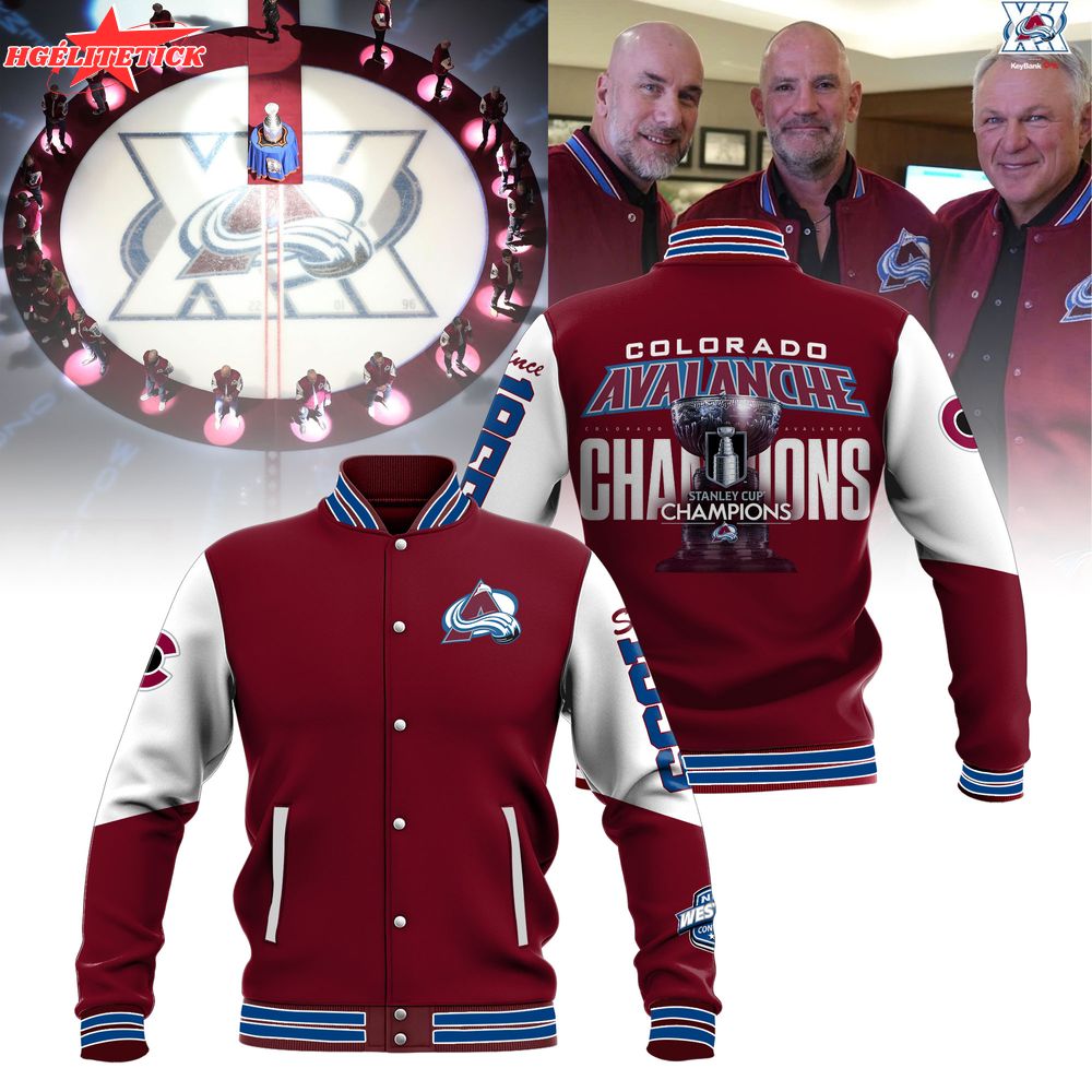 Colorado Avalanche Limited Edition Baseball Jacket Colorado Avalanche Limited Edition Baseball Jacket
