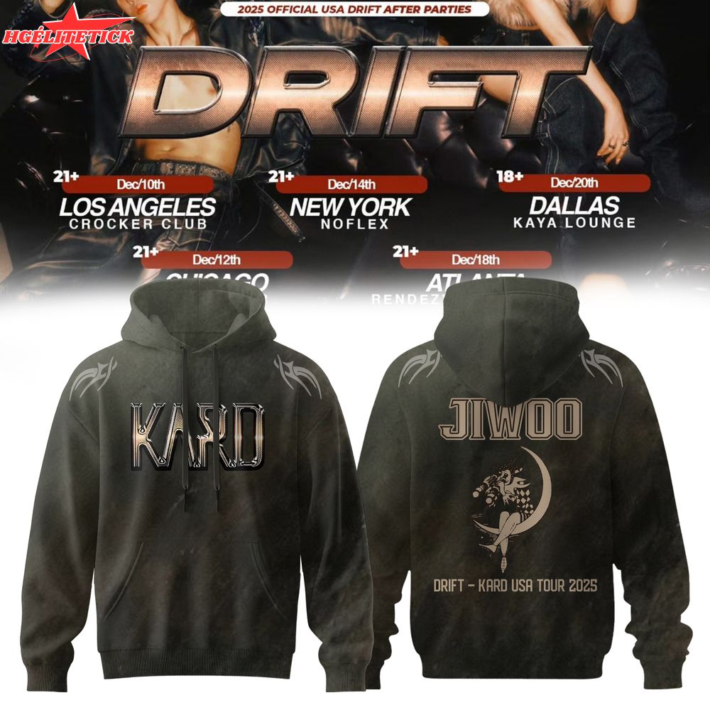 DRIFT – KARD USA Tour 2025 Hoodie DRIFT – KARD USA Tour 2025 Hoodie