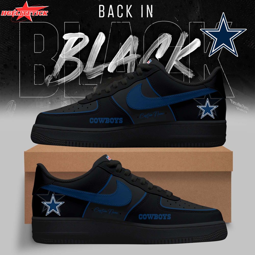 Dallas Cowboys – 2025 Back In Black Limited Edition AF1 Dallas Cowboys – 2025 Back In Black Limited Edition AF1