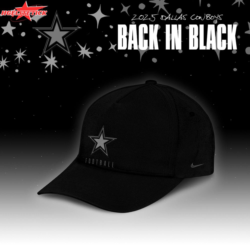 Dallas Cowboys x Back In Black Special Edition Hoodie 2025 Dallas Cowboys x Back In Black Special Edition Hoodie 2025