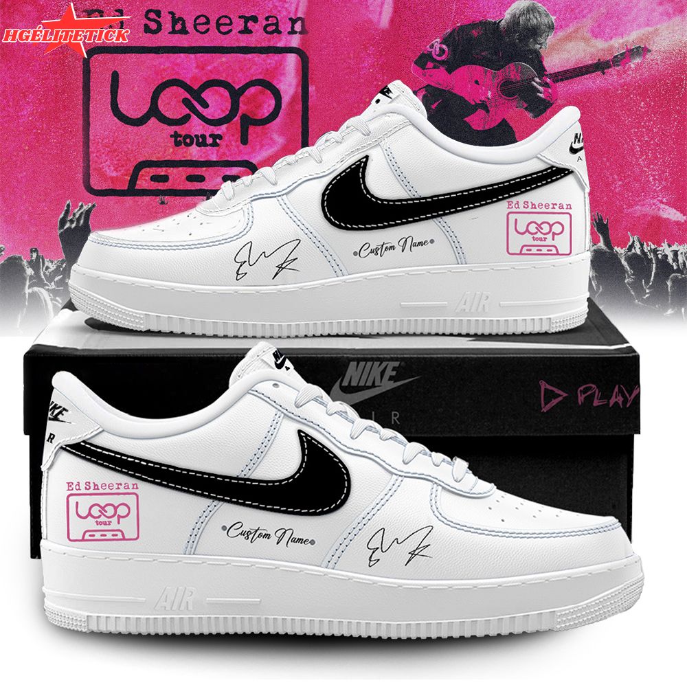Ed Sheeran The Loop Tour AF1 Shoes Ed Sheeran The Loop Tour AF1 Shoes