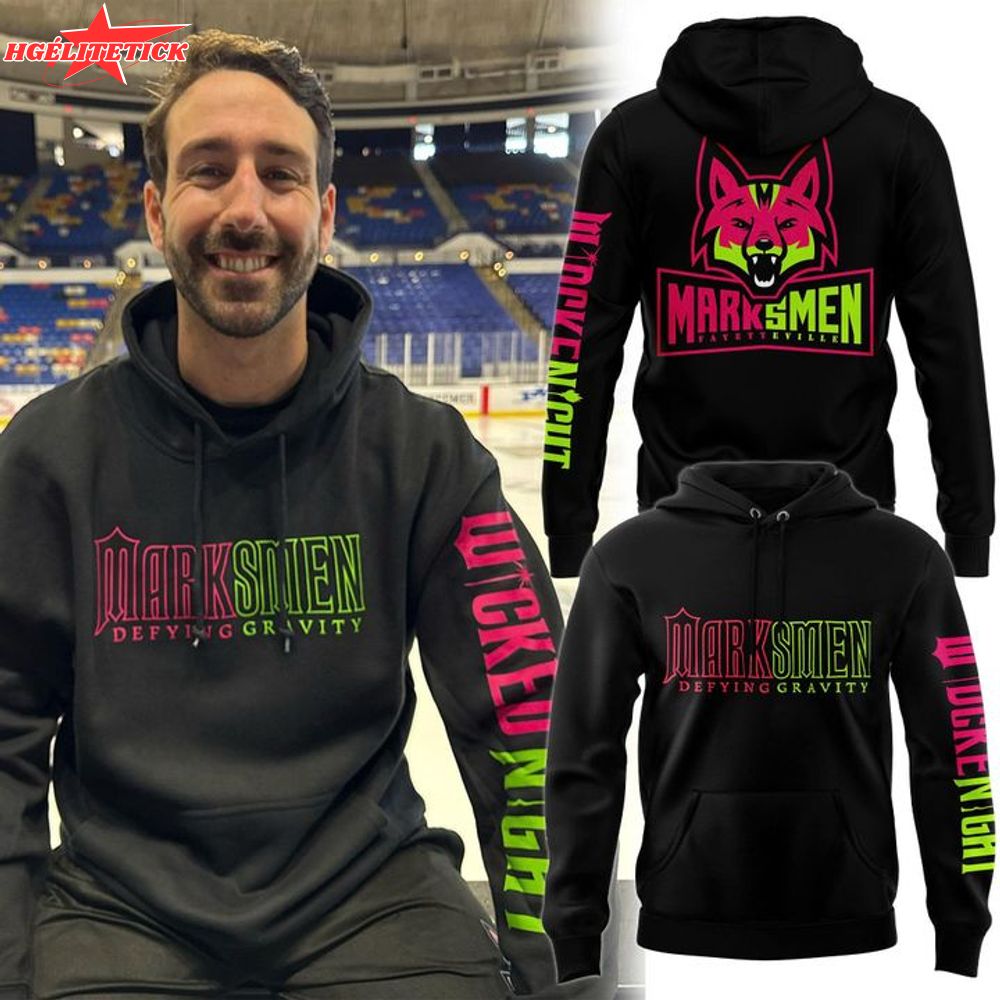 Fayetteville Marksmen'' Wicked Night '' Hoodie 2025 Fayetteville Marksmen'' Wicked Night '' Hoodie 2025