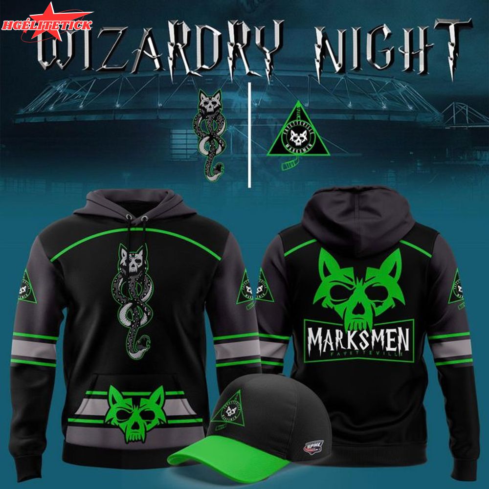 Fayetteville Marksmen'' Wizardry Night '' Hoodie 2025 Fayetteville Marksmen'' Wizardry Night '' Hoodie 2025