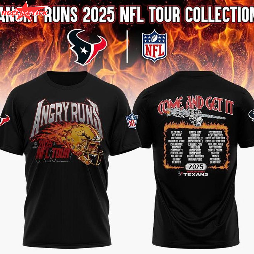 Houston Texans x ANGRY RUNS 2025 NFL TOUR COLLECTION T-shirt Houston Texans x ANGRY RUNS 2025 NFL TOUR COLLECTION T-shirt
