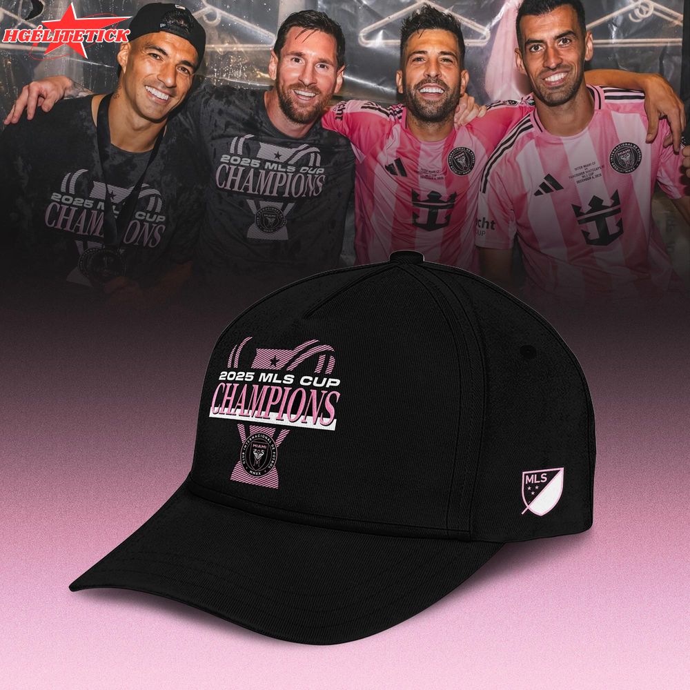 Inter Miami CF 2025 MLS Cup Champions Jacket Inter Miami CF 2025 MLS Cup Champions Jacket