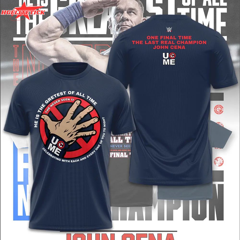 John Cena 3D Apparel John Cena 3D Apparel