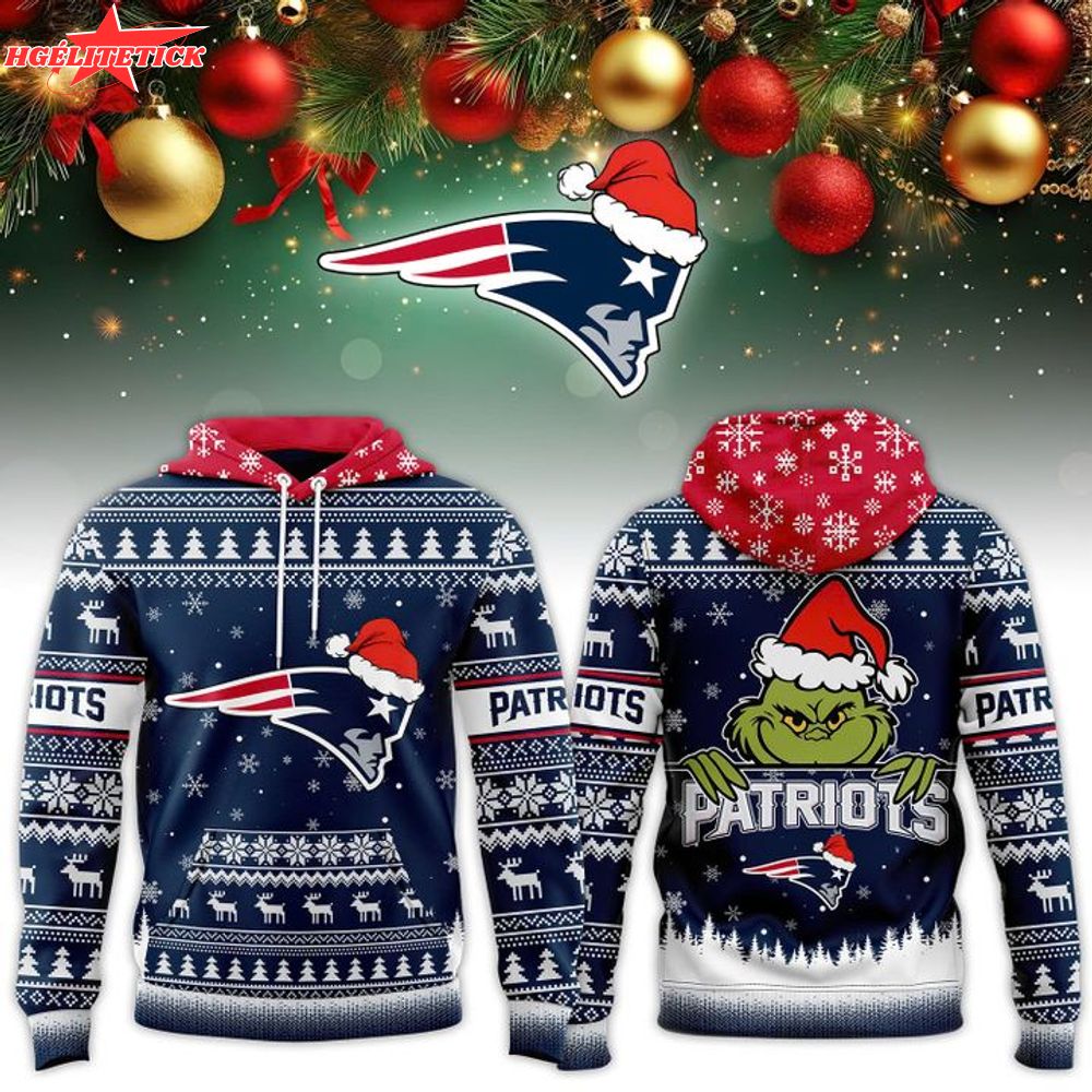 Limited Edition New England Patriots x Christmas Special Hoodie 2025 Limited Edition New England Patriots x Christmas Special Hoodie 2025