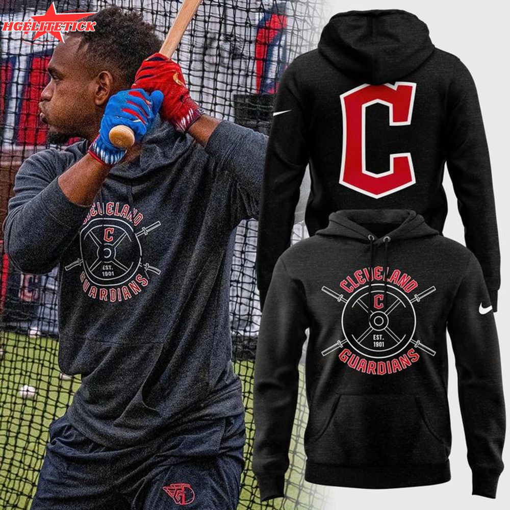 Men's Cleveland Guardians Nike Navy Collection Hoodie Men's Cleveland Guardians Nike Navy Collection Hoodie