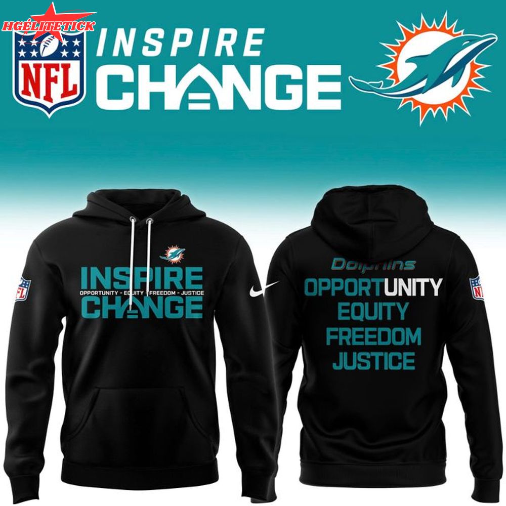 Miami Dolphins 2025 Inspire Change Hoodie Miami Dolphins 2025 Inspire Change Hoodie