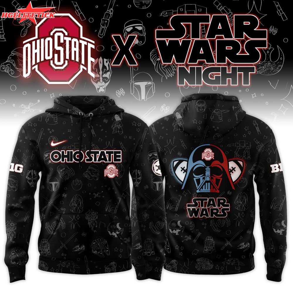Ohio State Buckeyes x Star Wars Limited Hoodie Ohio State Buckeyes x Star Wars Limited Hoodie