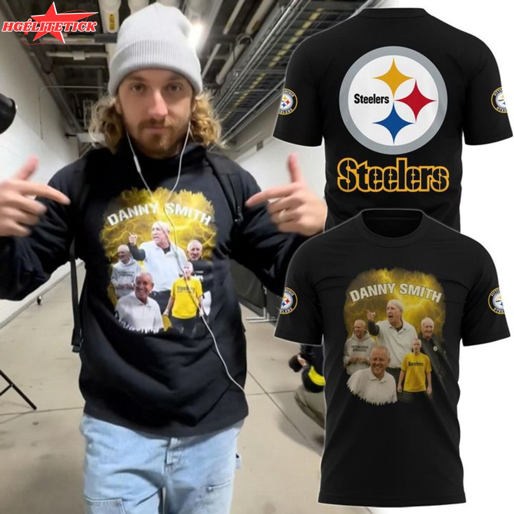 Pittsburgh Steelers x Danny Smith 2025 New T-shirt Pittsburgh Steelers x Danny Smith 2025 New T-shirt
