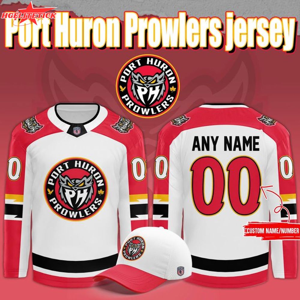 Port Huron Prowlers 2025 Hockey Jersey Port Huron Prowlers 2025 Hockey Jersey