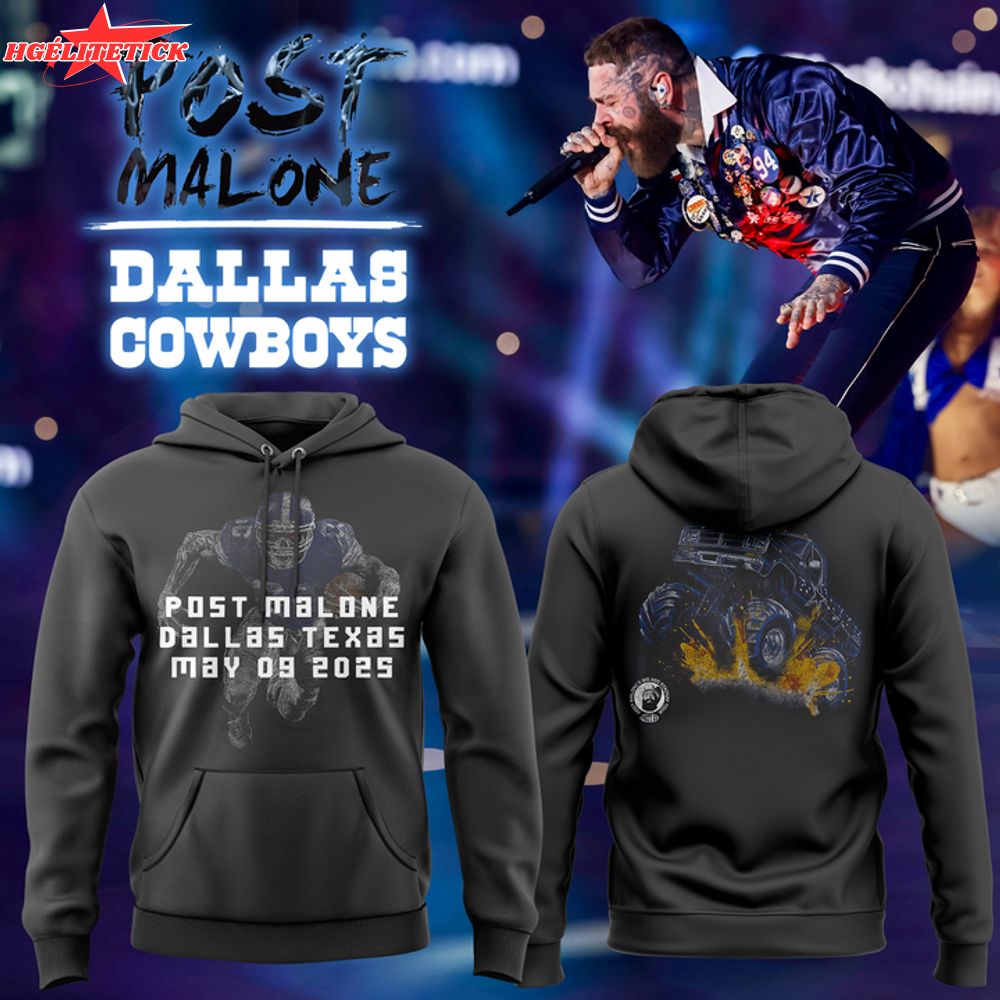 Post Malone X Dallas Cowboys Doomsday Defense Hoodie-V2 Post Malone X Dallas Cowboys Doomsday Defense Hoodie-V2