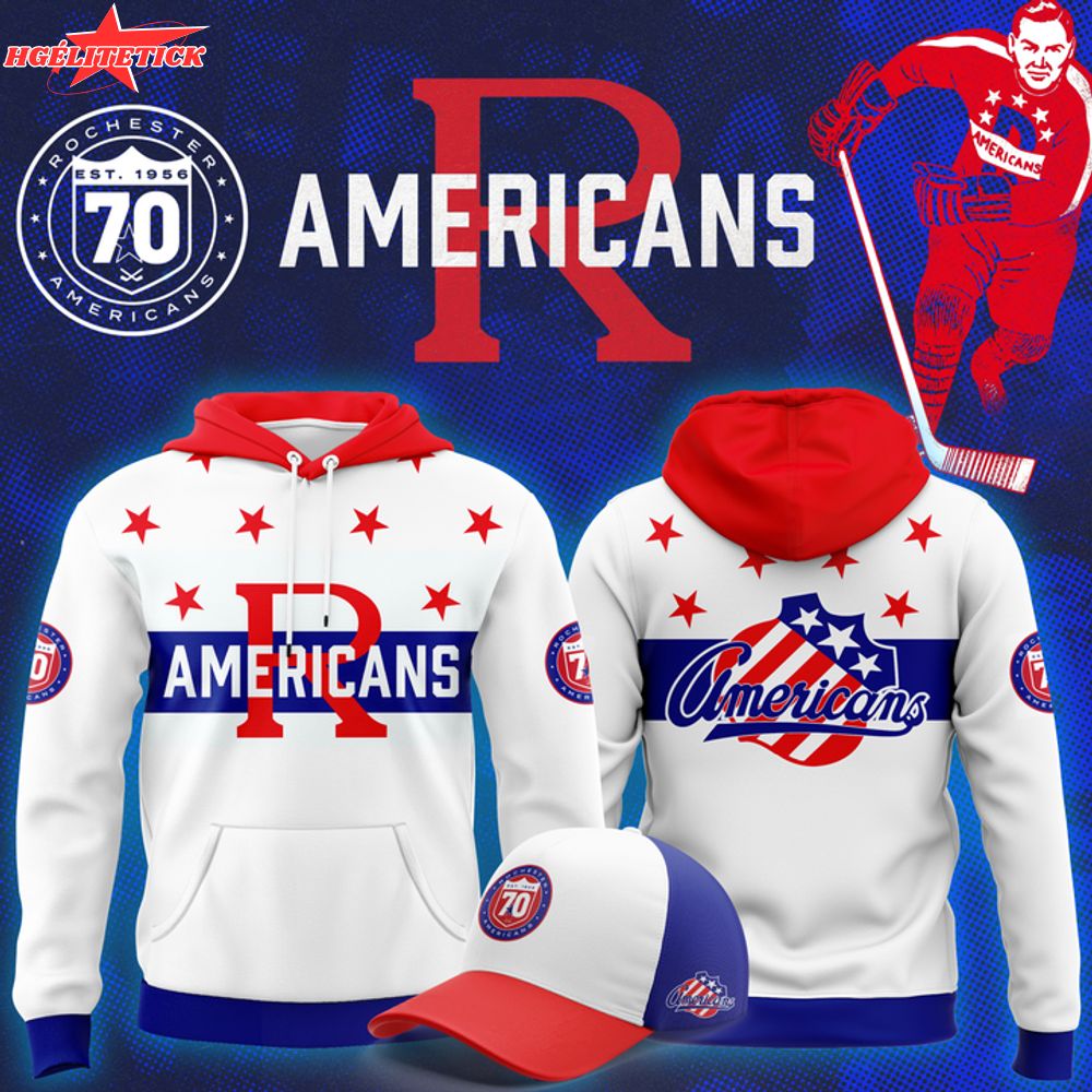 Rochester Americans New Hoodie 2025 Rochester Americans New Hoodie 2025