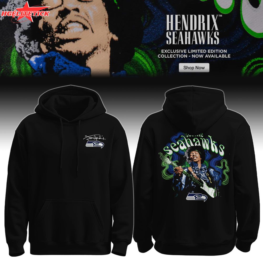 Seahawks Collection x Jimi Hendrix™ Limited Hoodie Seahawks Collection x Jimi Hendrix™ Limited Hoodie