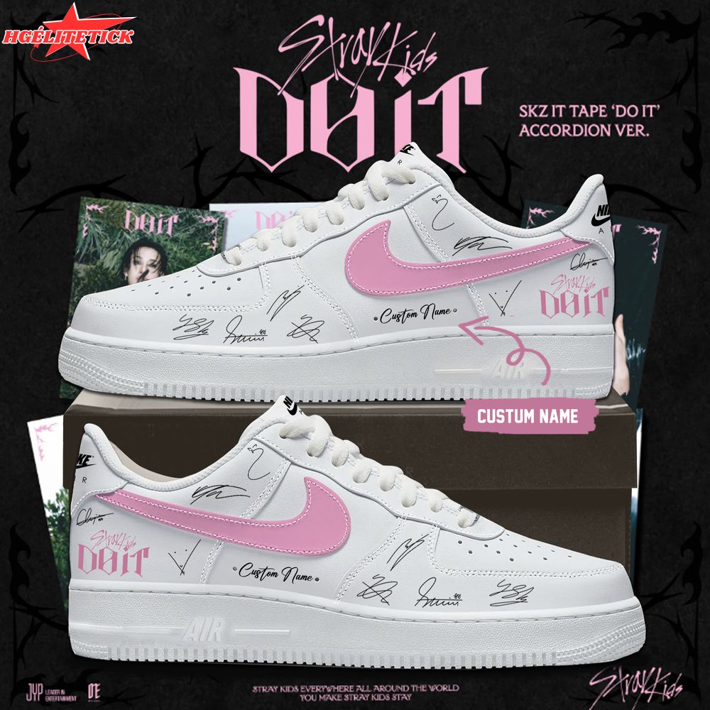 Stray Kids Limited Edition Dominate World Tour AF1 Shoes Stray Kids Limited Edition Dominate World Tour AF1 Shoes