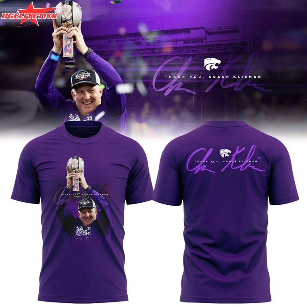 Thank You Coach Klieman T-Shirt Thank You Coach Klieman T-Shirt