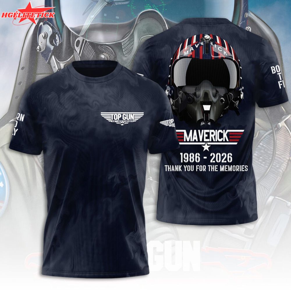 Top Gun 40th Anniversary 2026 3D Apparel Top Gun 40th Anniversary 2026 3D Apparel