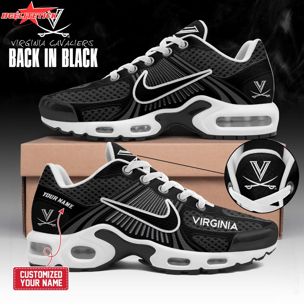 Virginia Cavaliers ‘Back in Black’ 2025 Special Edition Air Max Plus Shoes Virginia Cavaliers ‘Back in Black’ 2025 Special Edition Air Max Plus Shoes