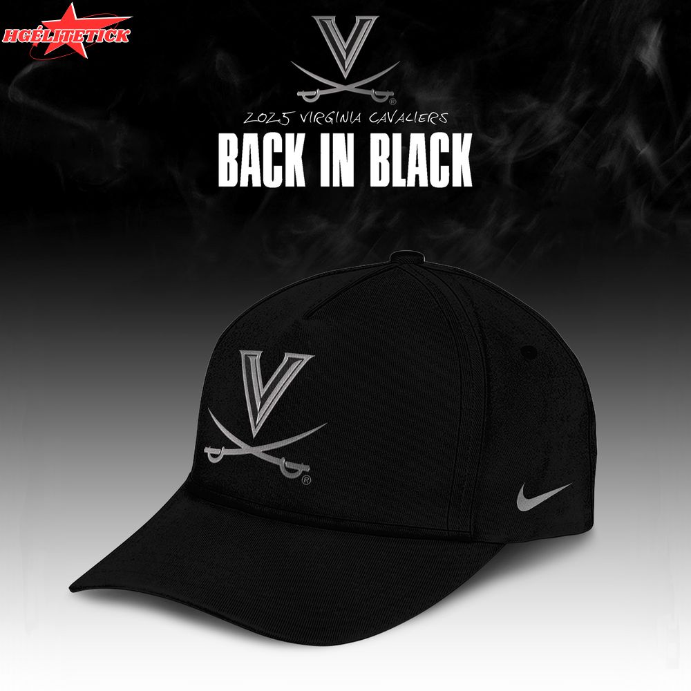 Virginia Cavaliers ‘Back in Black’ 2025 Special Edition Hoodie Virginia Cavaliers ‘Back in Black’ 2025 Special Edition Hoodie