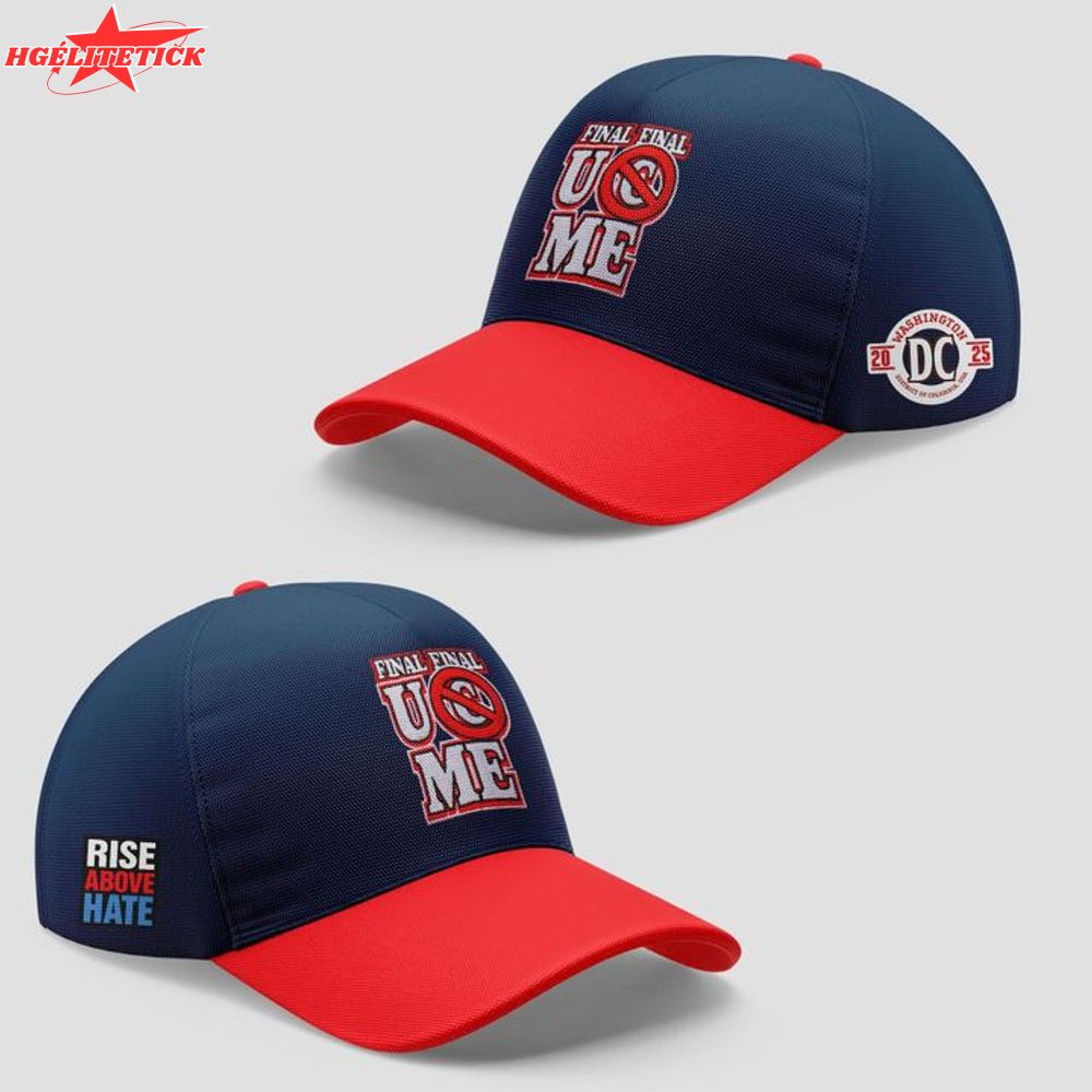 WWE John Cena Farewell 2025 Washington D.C T-Shirt WWE John Cena Farewell 2025 Washington D.C T-Shirt