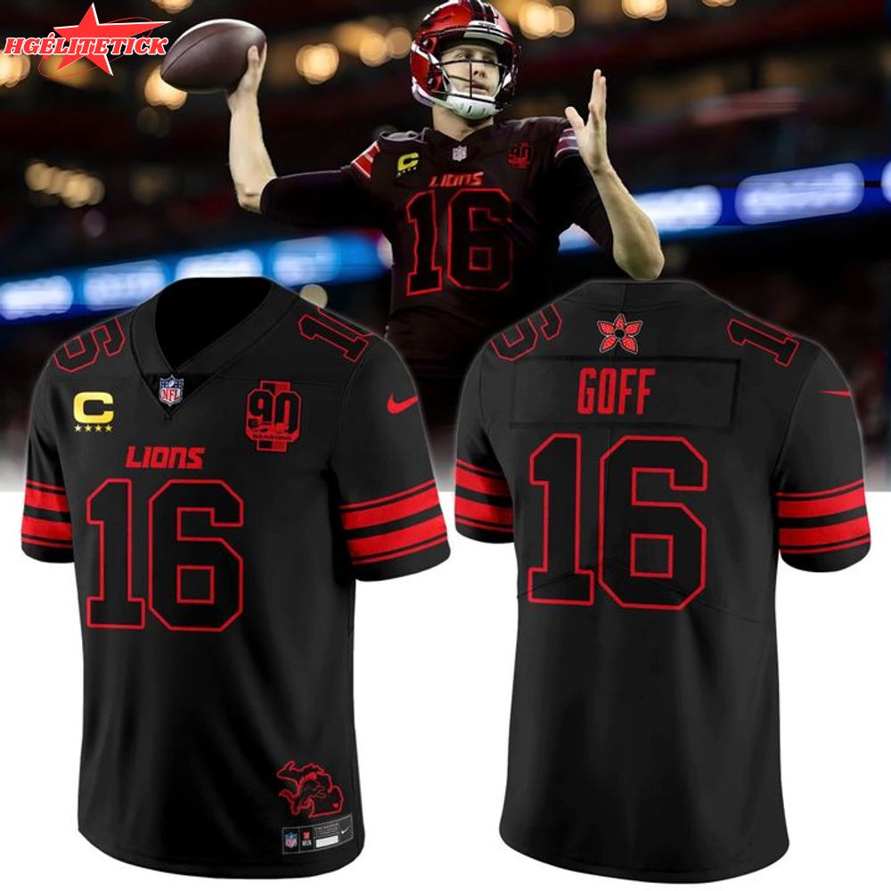 ions "Stranger Things Edition" Limited Jersey - Goff 16 ions "Stranger Things Edition" Limited Jersey - Goff 16
